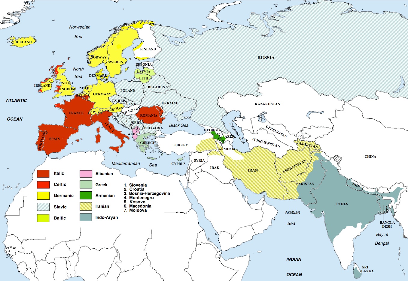 Centum And Satem. Indo-Europeans